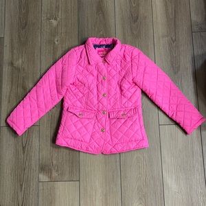 Pink girls(6x) fall/spring coat. New without tags.